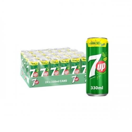 7UP Lime Can 320ml/ soft drinks wholesale prices/ wholesale soda - Image 1