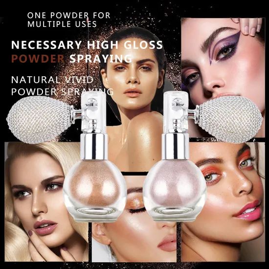 Seline Girl 3G Bronzer Highlighting Spray Powder Body Glitter - Image 4