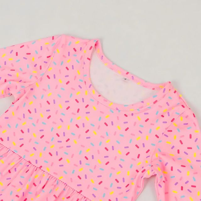 Custom-made Printed girls Dress - Image 3