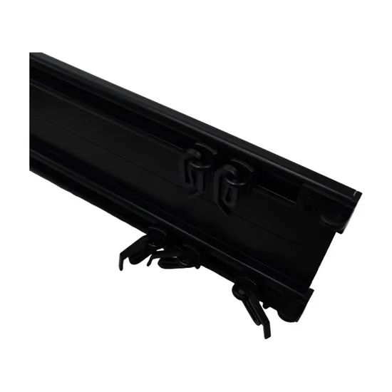 Newly Design Modern Support Ceiling Mounted Wall Mounted Double Curtain Track Hidden Install - Image 3