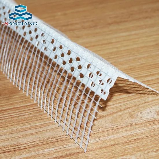 Reinforced Strength Angle Bead Fiberglass Coated PVC Corner Mesh for Building Renovation - Image 3