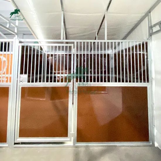 Safe and Strong Portable Galvanized Horse Stable Panel Stall Horse Equipment - Image 3