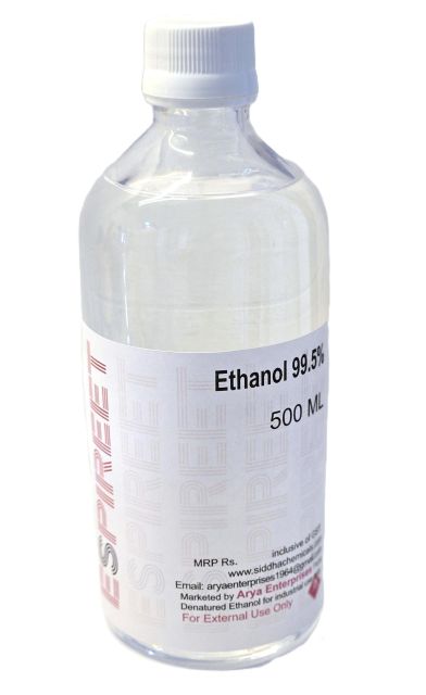 High purity ethanol chemical ingredient for formulation blending and manufacturing purposes - Image 1