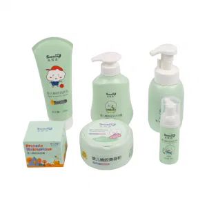 Chemical-Free Tear-Free Baby Shampoo & Body Wash Origin China Model NO. BBS-01 Scent Kids' Favor Ingredient Herbal HS Code - Image 1