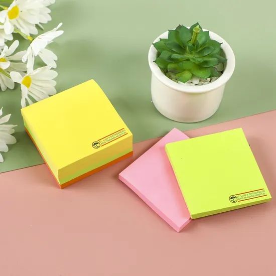 High Quality Magnetic Memo Pad Shape Cubes Origin China Model NO. m74 Size Customized Color Multicolor Stick-up - Image 4
