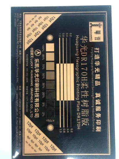 Digital Flexo Printing Photo Polymer Relief Plate - Image 2