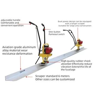 Gasoline Paving Machinery Screed Machine with Gx35 Engine Screed machine  - Image 6