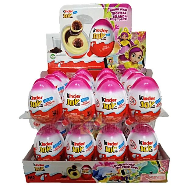 Creamy Kinder Joy Sweet Snack With Delicious Chocolate Filling And Entertaining Surprise Toy Inside - Image 4