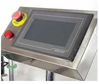 PLC Control Sticker Labels Automatic Round Bottle Glass Bottle Labeling Machine - Image 5