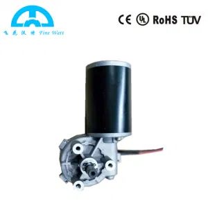 DC Gear Motor for Robots / Educational Devices Power 30W Noise <90dB Origin China Torque >4n.M Model NO. D63 Current - Image 1