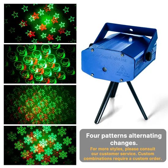Mini Laser Stage Light for Christmas Ambient Party Entertainment Lighting - Image 5