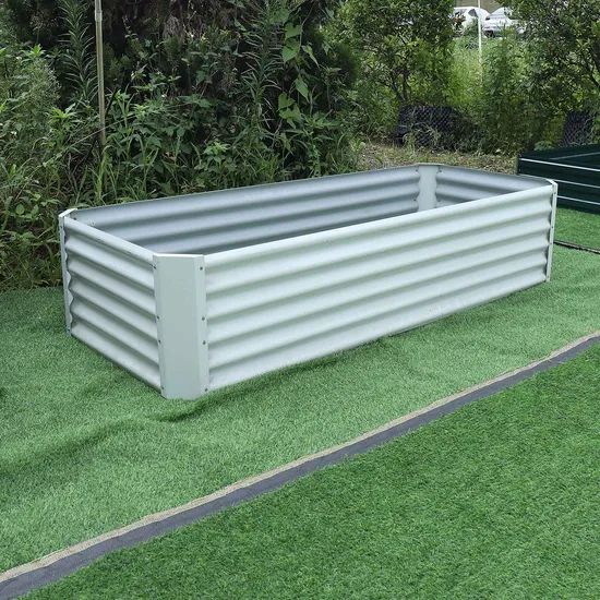 Steel Raised Garden Beds Flower Pot Planter Modular 4 - Image 3