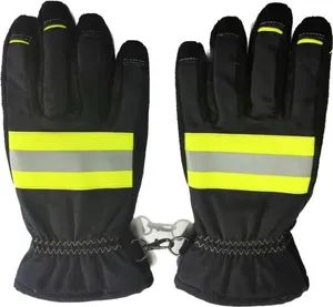 Rugged Design Professional Firefighter Work Gloves Durable a Spark Resistant a HS Code 6216000000 Trademark ankailong Origin Jiangsu, - Image 1