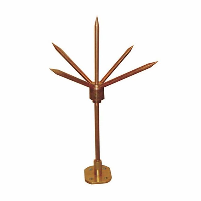 Copper Ese Lightning Arresters Material Copper Finish Polished Appearance Modern Rated Voltage 9 kV Protection Class Class - Image 3