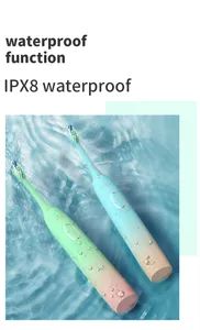 Adult Home Smart Toothbrush Ipx8 Sonic Electric Toothbrush Voltage 5 V Color Black Origin Ningbo Modes 15 Modes Waterproof - Image 4