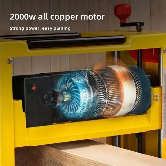 Multifunctional Electric Planer for Woodworking 13 Inch Compact Design - Image 1