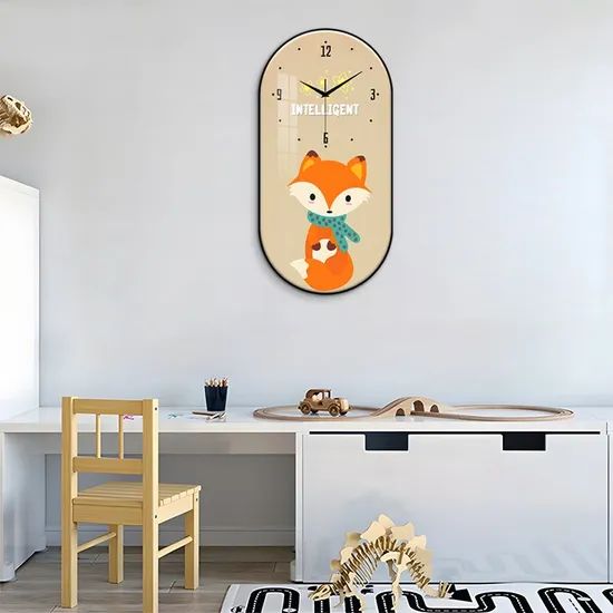 Cartoon Wall Decoration Clock Painting - Image 6