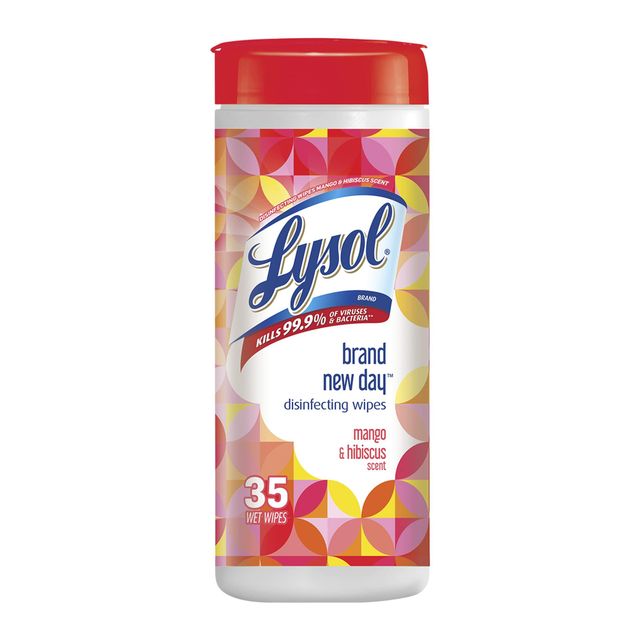 Lysol Dual Action Disinfecting Wipes Citrus 75 Ct - Powerful Cleaning & Protection - Image 3