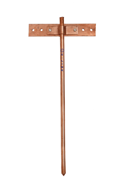 Copper Coated Earthing Rod Brand E-Link Diameter 24mm Finishing Coated Length Of Rod 3 meter Copper Coating 250 micron Tensile Strength 600 - Image 5