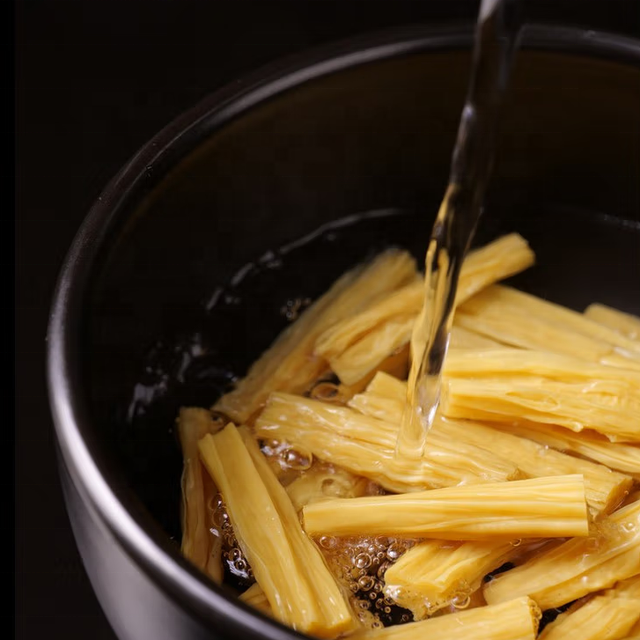 Superior Quality Natural Dried Soybean Asparagus Yuba Dried Bean Curd Stick Dried Fuzhu - Image 5