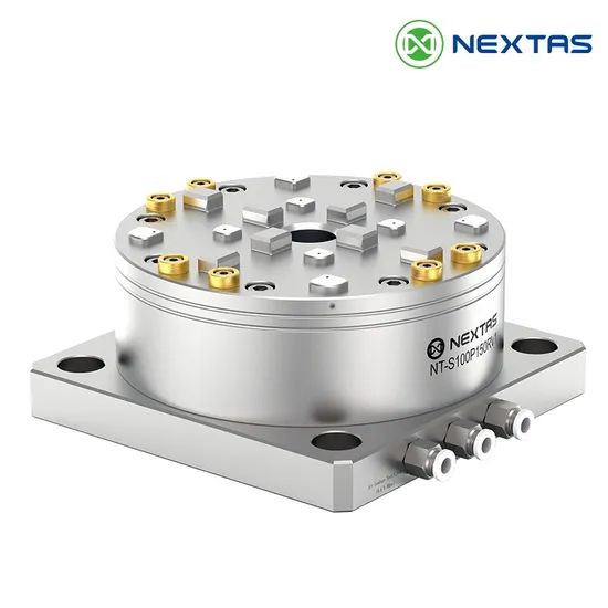 Hardened Stainless Steel Material High Precise Clamping System R Series Pneumatic Chuck - Image 1