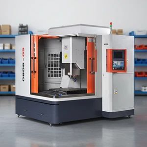 Precision CNC Metal Engraving and Milling Machine with Imported Lk8080 Guide - Image 1