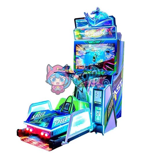 Colorful Park Surfing Rowing Arcade Game Machine /Arcade Game Machines - Image 1