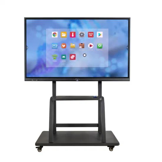 Ifp85 Inch Touch Panel Displays Interactive Whiteboard 85′ ′ Video Conference Smart Board with Movable Stand Flat Panel Monitor Mimio - Image 1
