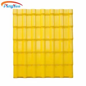 Anti-UV Plastic Synthetic Resin PVC Roof Tiles Origin China Shape Arched Weight 2kgs/M2 Model NO. R1050 Type Bent Tiles HS Code - Image 4