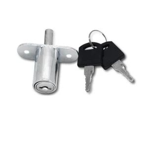 Zinc Alloy Push Button Filing Cabinet Locks with Master Key - Image 1