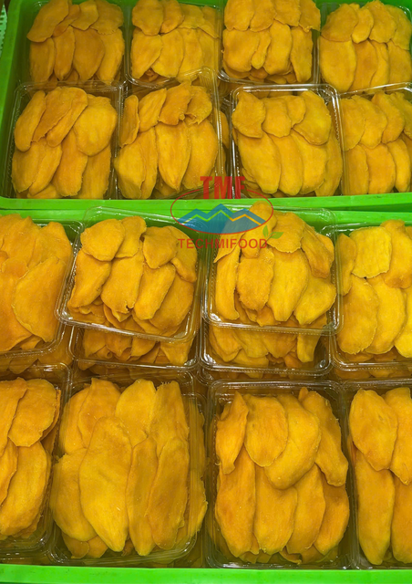 Chewy Mango Strips AD Process Water Preserved Tropical Fruit Snack Low Sugar 10 kg Bulk Pack Vietnam Export Supplier TEC – product photo 3, product detail gallery