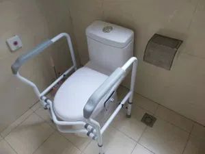 High Quality Disabled Toilet Grab Rail - Anti Slip Toilet Safety Rails - Image 1