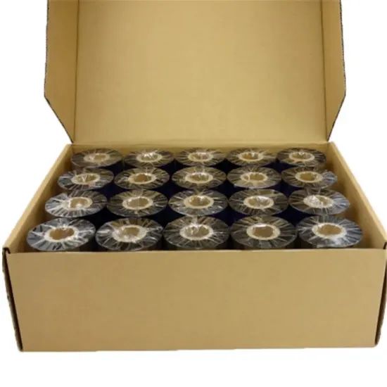 Customizable 110mm*74m Black Resin Printer Ribbons Carbon TTR Scratch Proof Ribbon for Barcode Stickers - Image 5