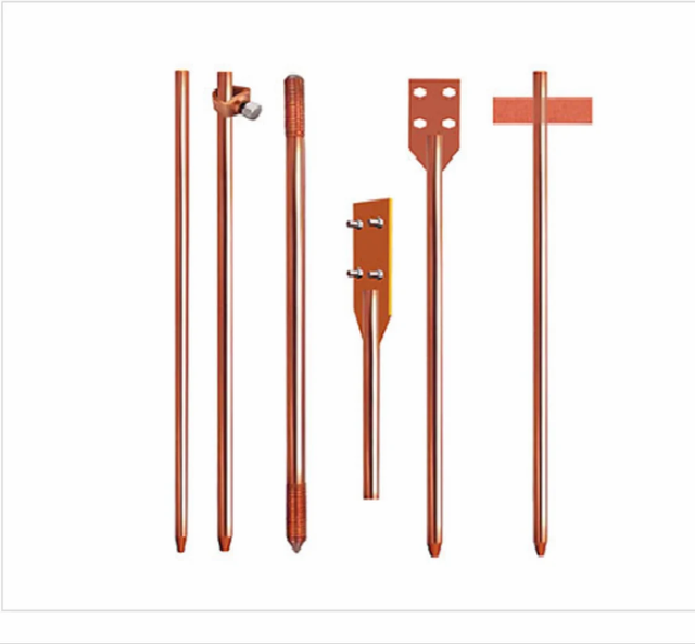Copper Earthing Rods Material Copper Type All Types are available Country of Origin Made in India Usage/Application earthing - Image 2