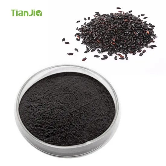 Tianjia Factory Supplypure Plant Extract Anthocyanin Powder Black Rice Extract - Image 2