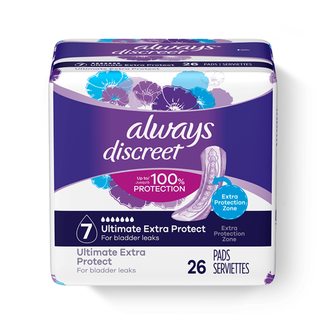 Always Discreet Moderate Absorbency Incontinence Pads, 66 ct - Image 4