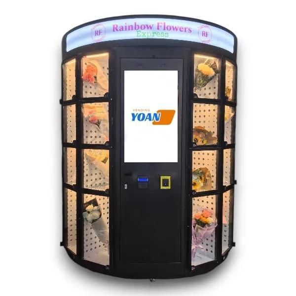 Automatic Bouquet Vending Machine Fresh Flower Dispenser Smart Self Service Kiosk for Commercial Retail Locations - Image 3