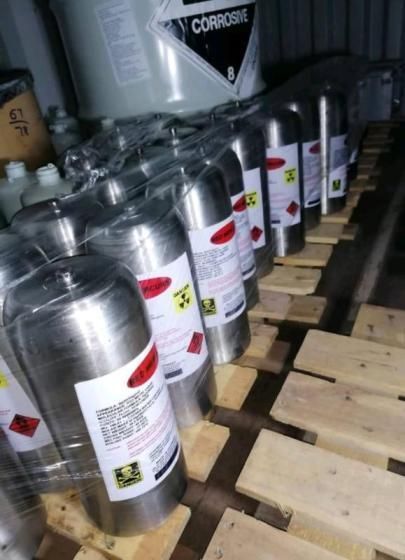 Pure Red Mercury, Silver Liquid Mercury 99.99 Purity Density 13,534 Melting Point -39 °c Container Type Flask Exact Mass 201.970643 - Image 2