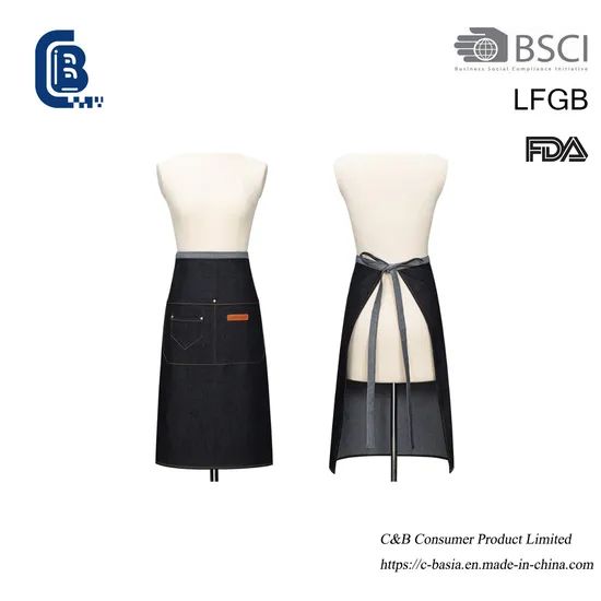 Durable Canvas Grill Chef Apron, BBQ Kitchen Cooking Aprons Logo OEM Age Adults Type Waist Origin China Style Simple Trademark - Image 6