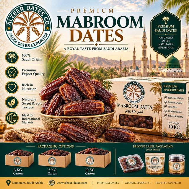 Saudi Dates Ajwa dates, Sukkari Dates, Medjool Dates, Safawi Dates, Sagai Dates, Mabroom Date, Dates Syrup, Dates Paste - Image 4
