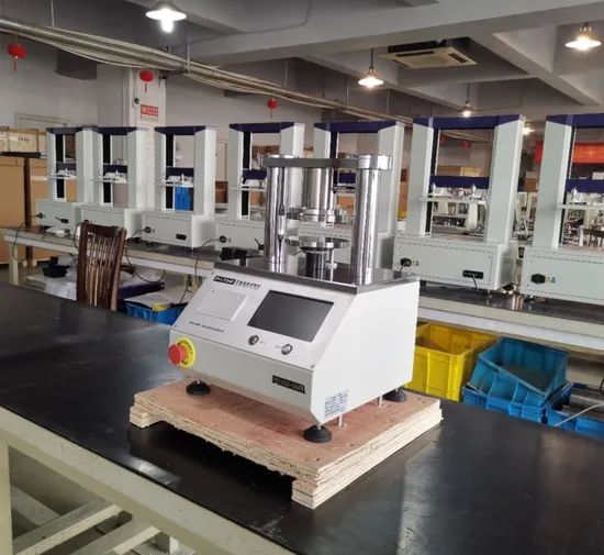 Table For Rct Machine Rct, Ect, Fct, Pat Crush Testing Machine Trademark PNSHAR HS Code ...