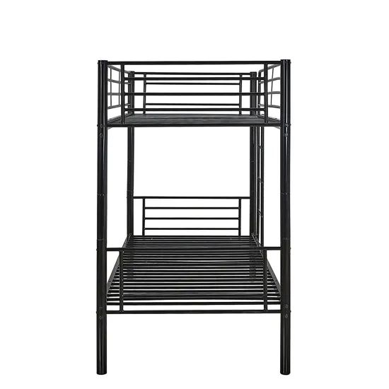 Cheap Knock Down Modern Dormitory Bunk Bed Hotel Stuff Metal Beds Frame - Image 5