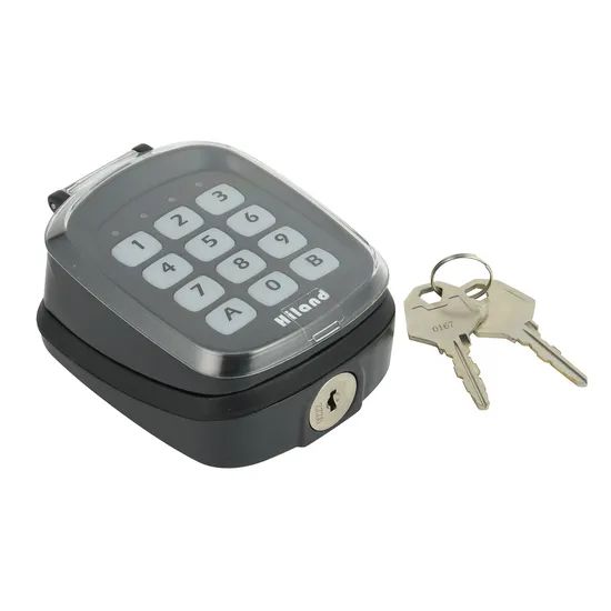 Smart Door Lock Wireless Keypad for Automatic Doors Origin China IP Rating IP68 Model NO. k5011 Trademark Hiland Certification RoHs, FCC, CE - Image 1