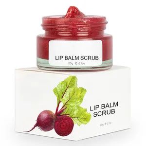 Custom Label Packing Lip Clean Organic Fruit Exfoliating Lip Scrub - Image 2