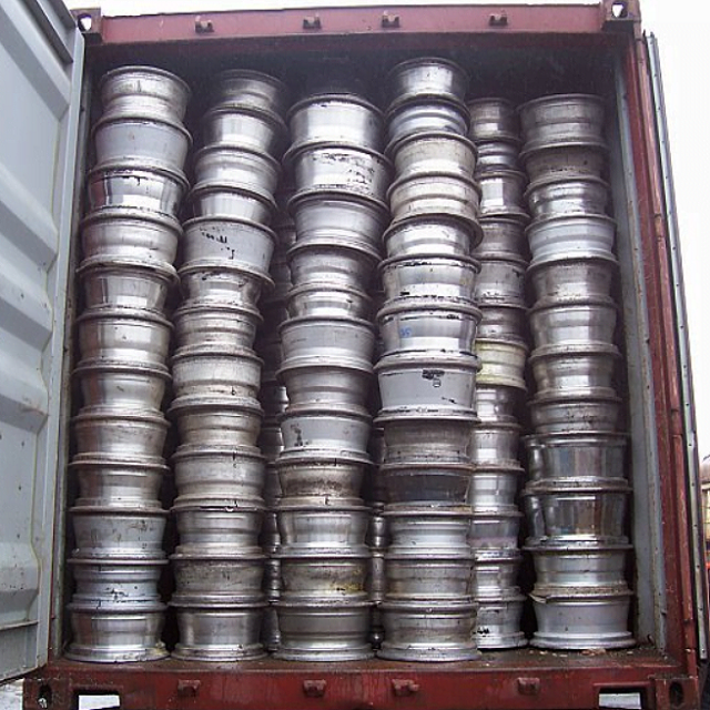 High Quality Cheap Aluminum Car Wheel Scrap | Good Grade Aluminium Wheel Alloy Scrap 99.90% - Image 3
