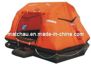 Throw Over Board Self Righting Inflatable Life Rafts Origin China Material Rubber Type Life Rafts HS Code 89071000 Trademark - Image 1