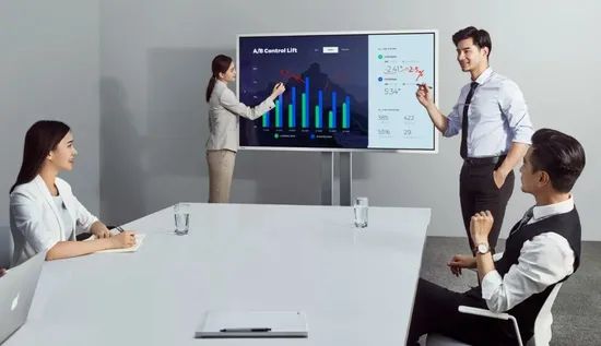 86 Inch Smart Board Interactive Touch White Board for Video Conference Projector - Image 6