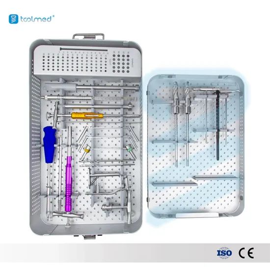 CE Certified Orthopedic Dhs Dcs Instrument Set Essential Orthopedic Surgical Bone Instruments - Image 3