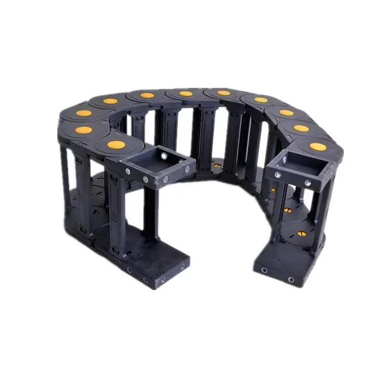 Plastic Semi Closed Drag Chain Cable Carrier Color Black Origin China Trademark OEM HS Code 3926909090 Structure Drag - Image 6