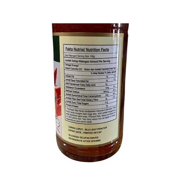 Premium High Quality 500g LIFE Hot Chili Sauce Suitable Use For As A Marinade or For Dipping - Image 3